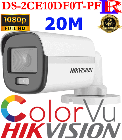 Hikvision ColorVu 2MP Camera DS-2CE10DF0T-PF