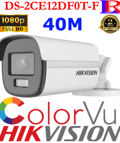 Hikvision colorvu bullet camera DS-2CE12DF0T-F