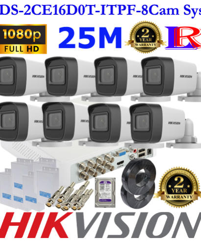 Hikvision turbo hd surveillance kit DS-2CE16D0T-ITPF