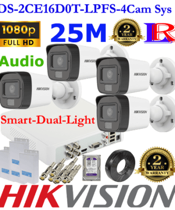 Hikvision Smart Hybrid Light Audio camera DS-2CE16D0T-LPFS