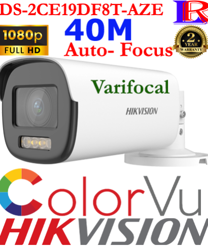 Hikvision Colorvu Varifocal Autozoom camera DS-2CE19DF8T-AZE