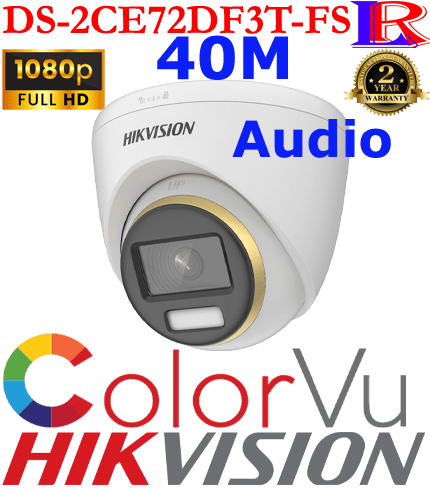 Fulltime Colour Inddor Camera DS-2CE72DF3T-FS