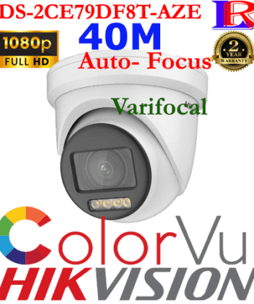 Colorvu Varifocal Autozoom camera DS-2CE79DF8T-AZE