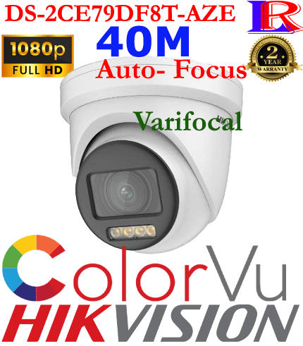 Colorvu Varifocal Autozoom camera DS-2CE79DF8T-AZE
