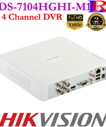Hikvision 4 channel Quality DVR DS-7104HGHI-M1