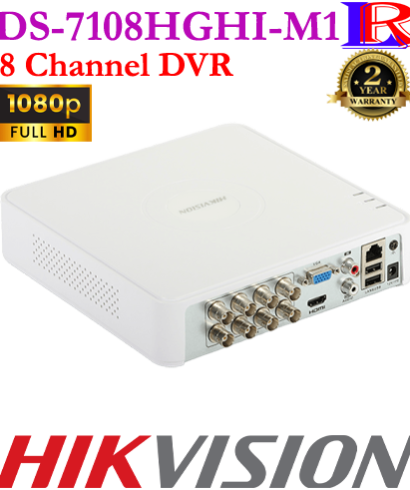 Hikvision 2MP 8ch dvr DS-7108HGHI-M1