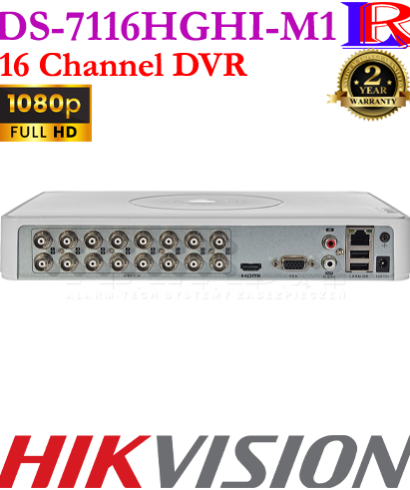 Hikvision 2MP 16 Channel DVR DS-7116HGHI-M1