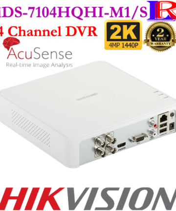 Hikvision Acusense 4MP 4ch DVR iDS-7104HQHI-M1/S
