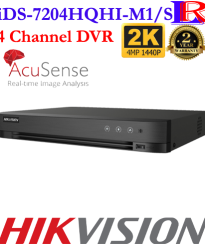 Hikvision 4mp turbo hd 4ch dvr iDS-7204HQHI-M1/S