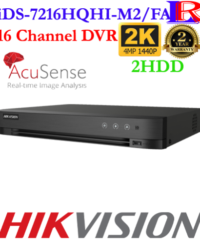 Hikvision Acusense 16-ch DVR iDS-7216HQHI-M2/FA