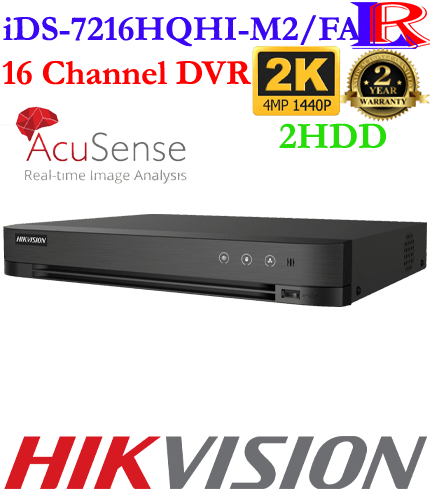 Hikvision Acusense 16-ch DVR iDS-7216HQHI-M2/FA