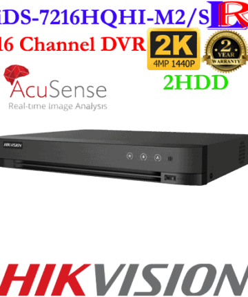 Hikvision 3K 16-Ch 2hdd DVR iDS-7216HQHI-M2/S