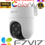 pan & tilt wifi smart home siren strobe light Colorvu Camera H8C
