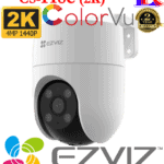 Smart Home H8C siren strobe light PT 4MP 2K Colorvu wifi Camera