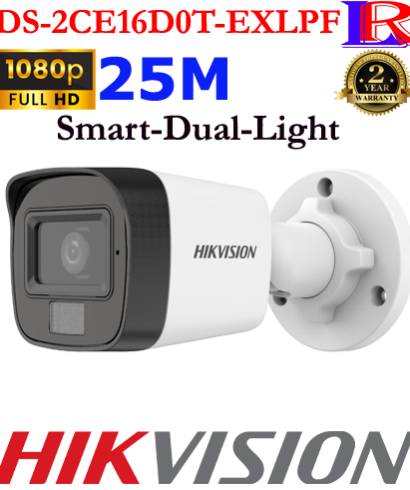 2MP Smart Hybrid Light Camera DS-2CE16D0T-EXLPF