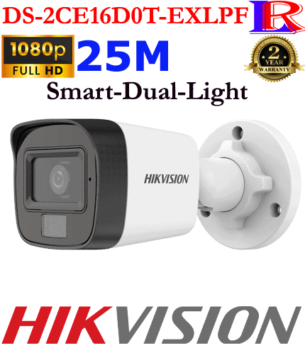 2MP Smart Hybrid Light Camera DS-2CE16D0T-EXLPF