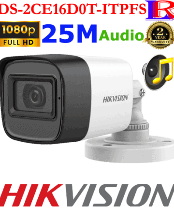 Hikvision turbo HD audio camera DS-2CE16H0T-ITPFS