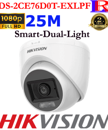 Smart dual light colorvu camera DS-2CE76D0T-EXLPF