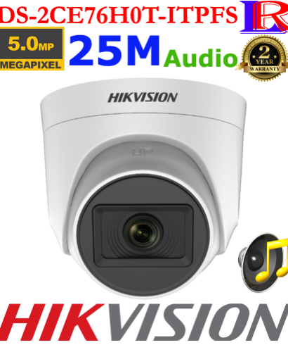 5mp dome security camera DS-2CE76H0T-ITPFS