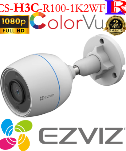 EZVIZ H3c Outdoor Wi-Fi Smart Home AI powered Colorvu Camera