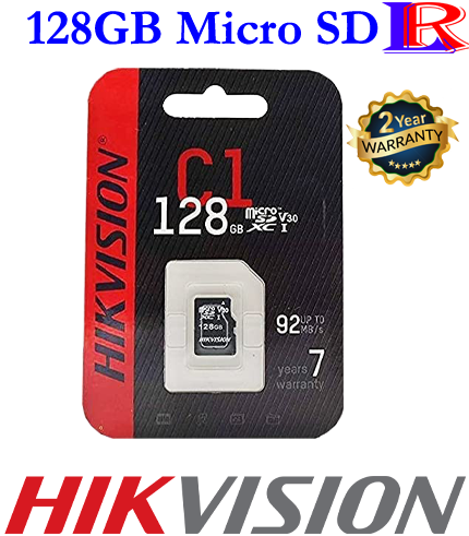 Hikvision 128GB micro sd card for cctv surveillance wifi camera