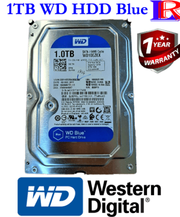 1TB WD blue desktop hard disk drive for cctv