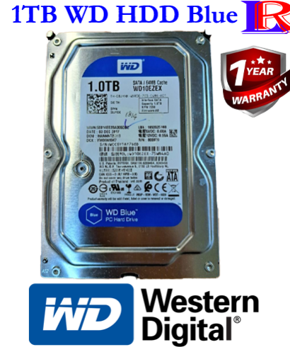 1TB WD blue desktop hard disk drive for cctv