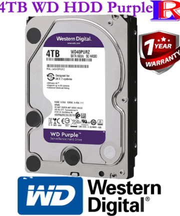 Western Digital 4tb purple surveillance hard disk for cctv