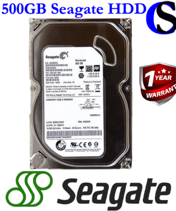 Seagate 500GB hard drive for cctv