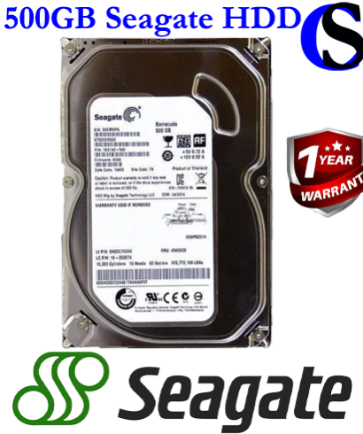 Seagate 500GB hard drive for cctv