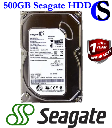 Seagate 500GB hard drive for cctv