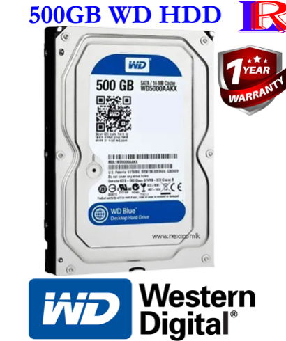 Western Digital WD 500gb Hard Disk Drive