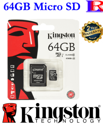 Kingston 64gb micro sd memory card