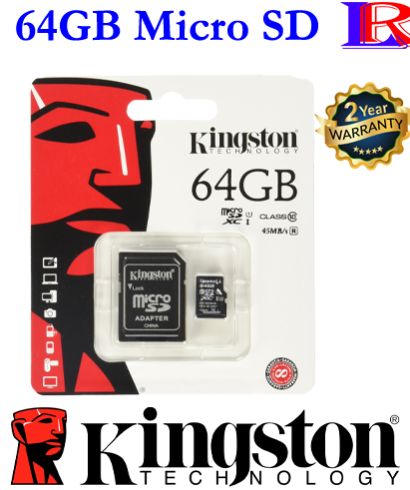 Kingston 64gb micro sd memory card