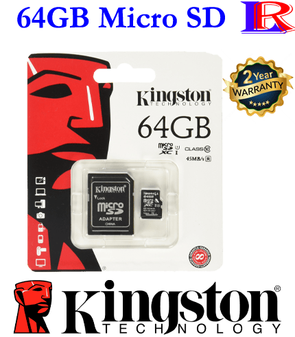 Kingston 64gb micro sd memory card