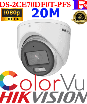 Turbo hd 24hours colour audio camera DS-2CE70DF0T-PFS