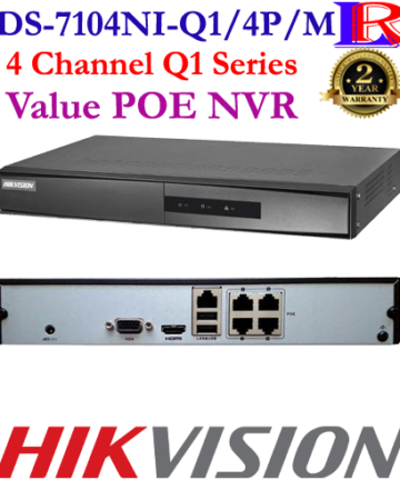 Hikvision low price 4 port nvr DS-7104NI-Q1/4P/M