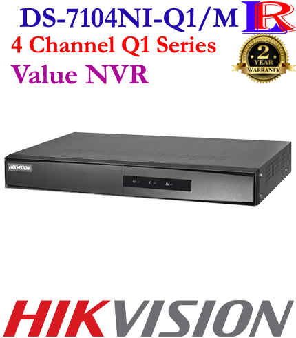 Hikvision low price 4 channel nvr DS-7104NI-Q1/M