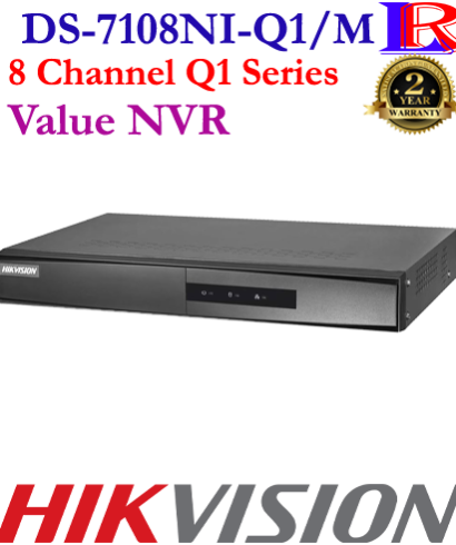 Hikvision low price 8 channel nvr DS-7108NI-Q1/M