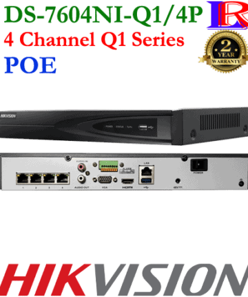 Hikvision poe nvr 4 channel DS-7604NI-Q1/4P
