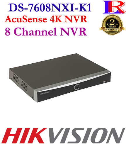 Hikvision facial recognition 4K 8 channel nvr DS-7608NXI-K1