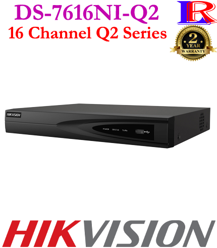 Hikvision 2 Hard Drive 16 Port NVR DS-7616NI-Q2