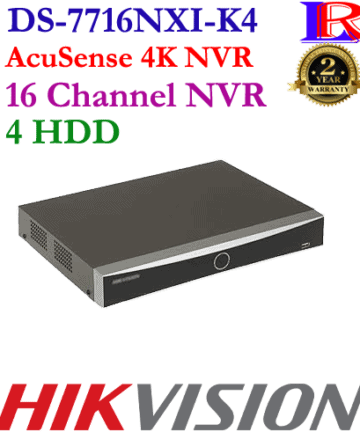 Hikvision Pro series 4 Hard Drive 16ch NVR DS-7716NXI-K4