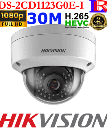 2mp 30 meter night vision dome ip camera DS-2CD1123G0E-I