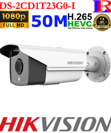 Hikvision 50 meter bullet IP camera DS-2CD1T23G0-I