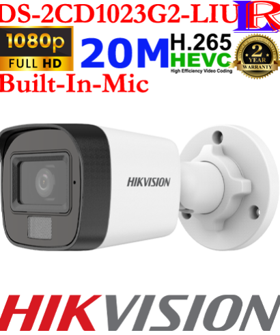 Hikvision 2mp onvif network camera DS-2CD1023G0E-I
