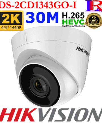 Hikvision 4mp 2k dome network camera DS-2CD1343GO-I