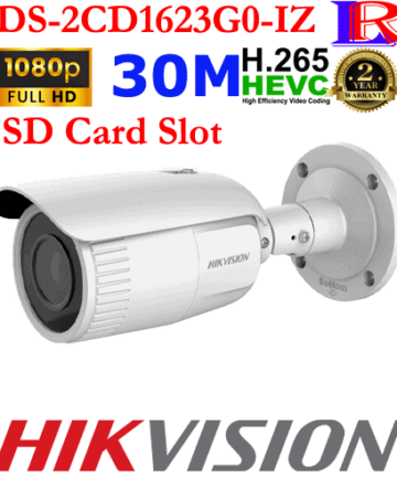 Hikvision varifocal 2mp ip camera DS-2CD1623G0-IZ