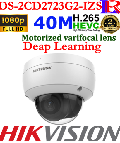 Hikvision 2mp face detection varifocal Dome DS-2CD2723G2-IZS