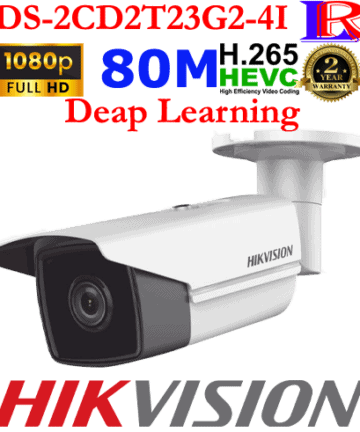 Hikvision 80m 2mp human vehicle detection DS-2CD2T23G2-4I